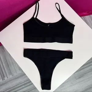Fashion Nova Intimates Sleepwear Fashion Nova Black Lazy
